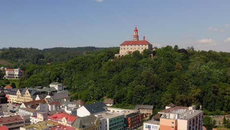 nachod castle in czech, europe