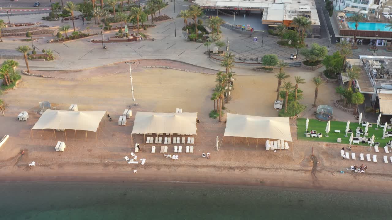 자이언 비치 에일랏 이스라엘에서 절묘한 결혼식 목적지 준비