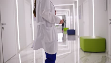 doctors in a hospital hallway