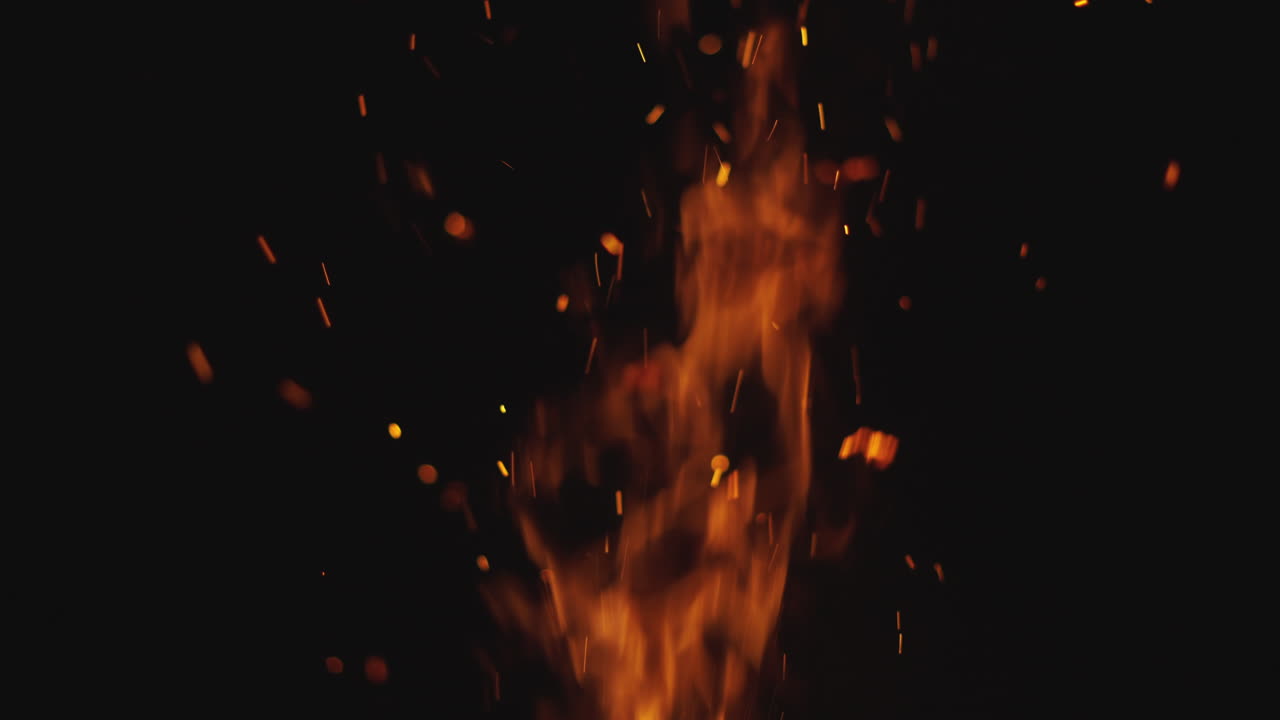 Burning Flames | Premium Stock Video Footage