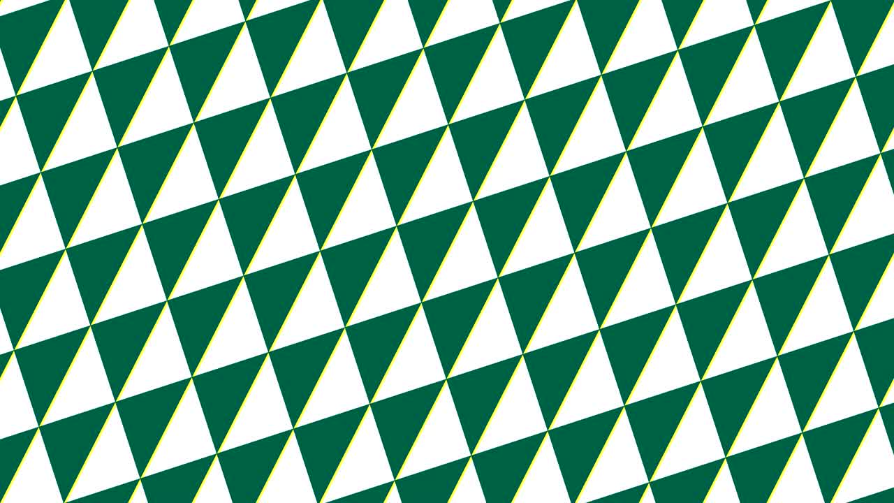 Graphic pattern that changes color as it rotates to the left