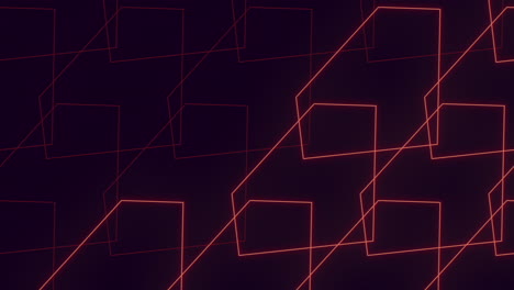 patrón diagonal dinámico de líneas rojas sobre fondo negro