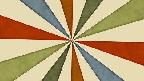 vintage rays animation. retro background.