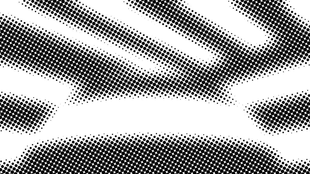 medio tono de muchos puntos, fondo abstracto generado por computadora, fondo de renderización 3d con efecto de ilusión óptica