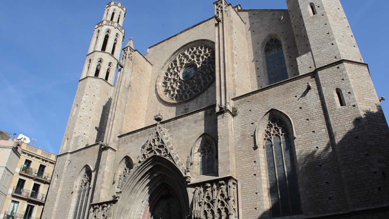 Santa Maria del Pi. Tempio, Barcellona