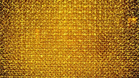 golden light background, filled with shiny gold glitter