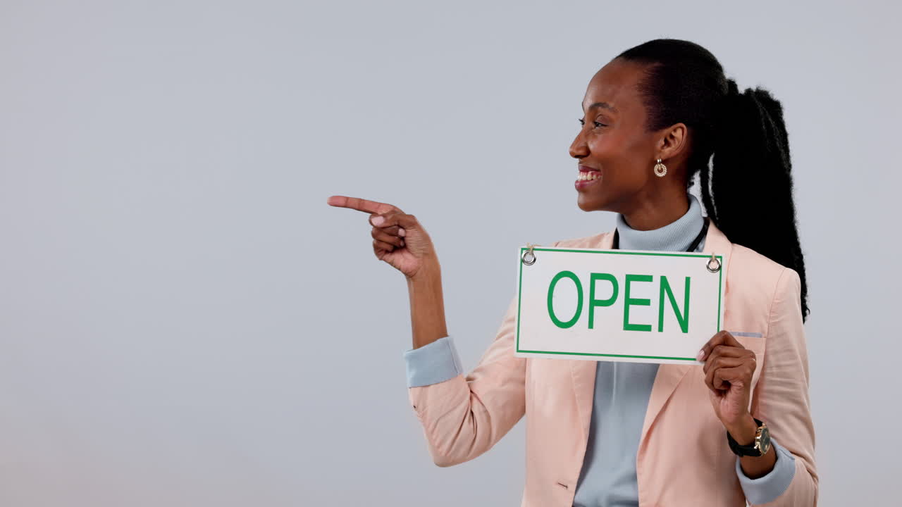 Black woman, small business