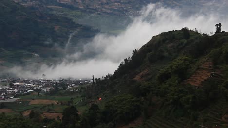 Destinos-Turísticos-En-La-Meseta-De-Dieng,-Java-Central