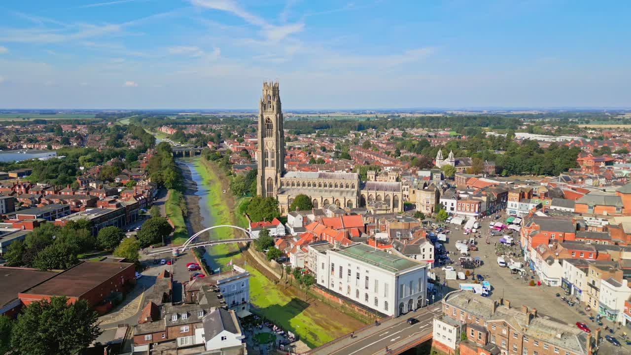 Boston, Lincolnshire: A UK market town with a storied past as the Pilgrim Fathers' birthplace