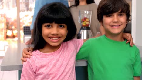 Portrait-of-sibling-in-kitchen