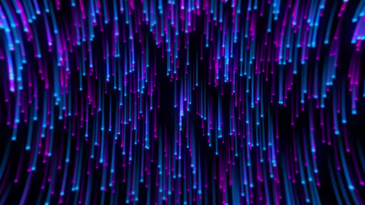 luces de neón brillantes que fluyen a través de la pantalla. bucle sin costuras. video de stock serbia, resolución 4k, resumen, animación - imagen en movimiento, arte