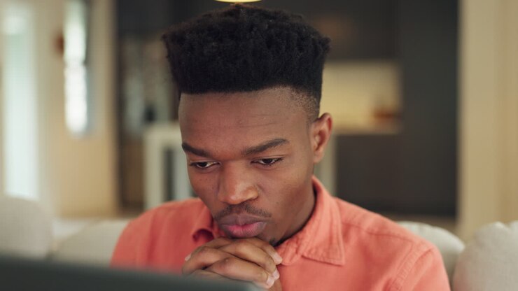 Anxiety, stress and worry business man waiting