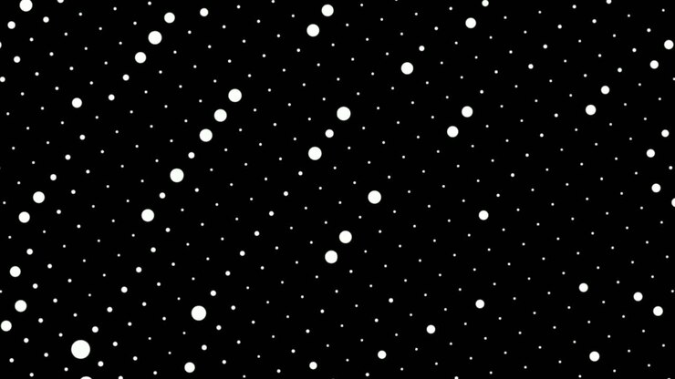 Trippy hallucinatory modern disc dot lights animation travel