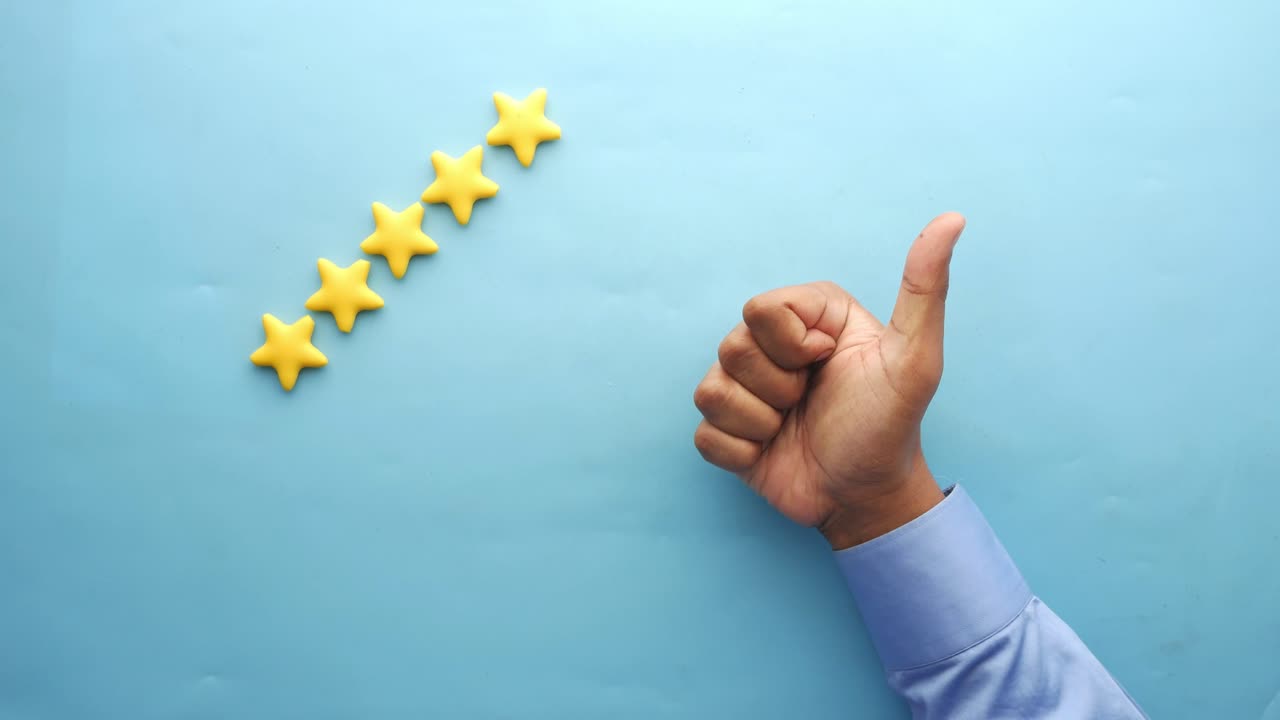 고객의 긍정적인 피드백