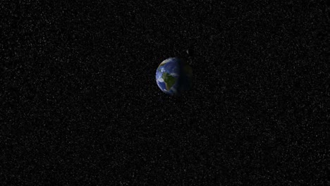 fly by of earth and moon