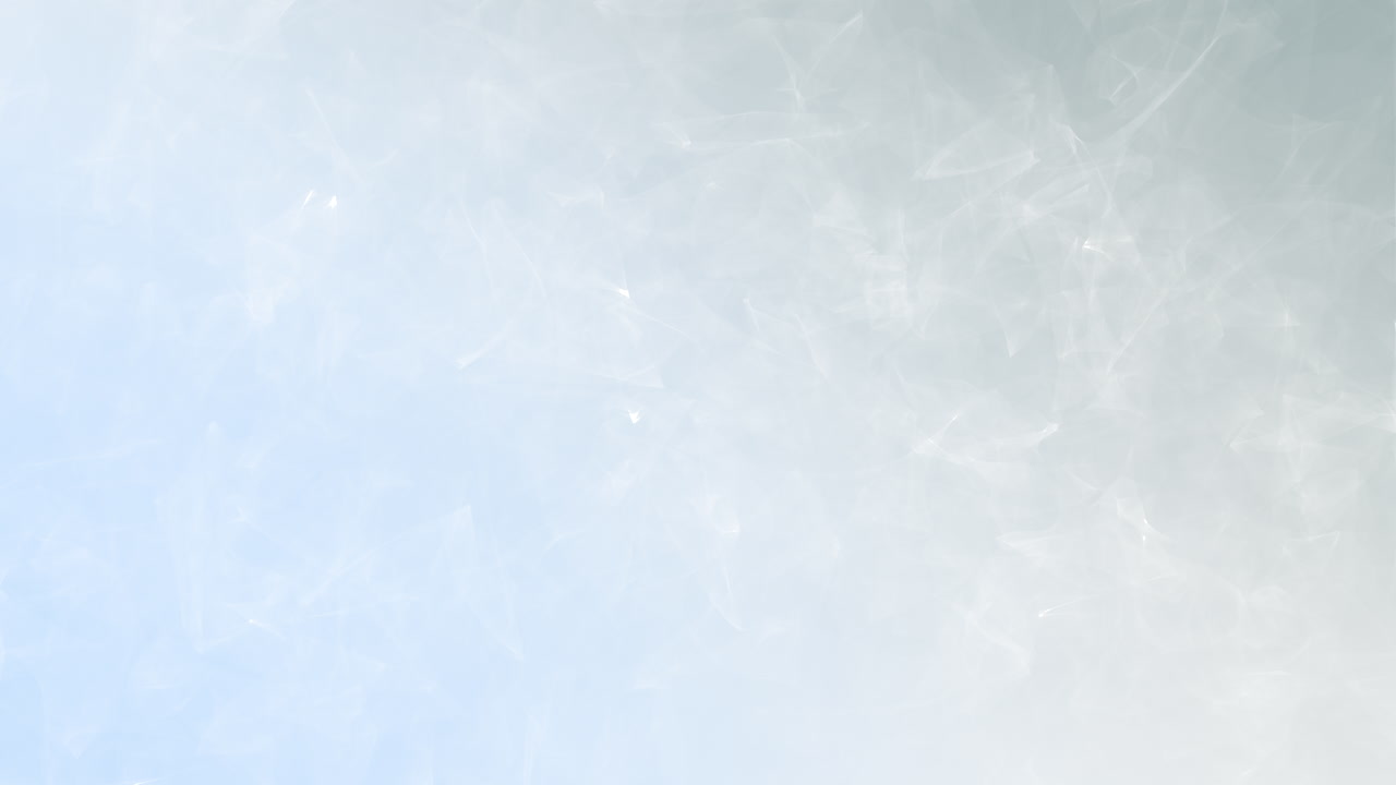 기묘한 구름들이 조용한 파란 하늘을 가로질러 춤을 춘다.