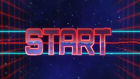 retro game screen