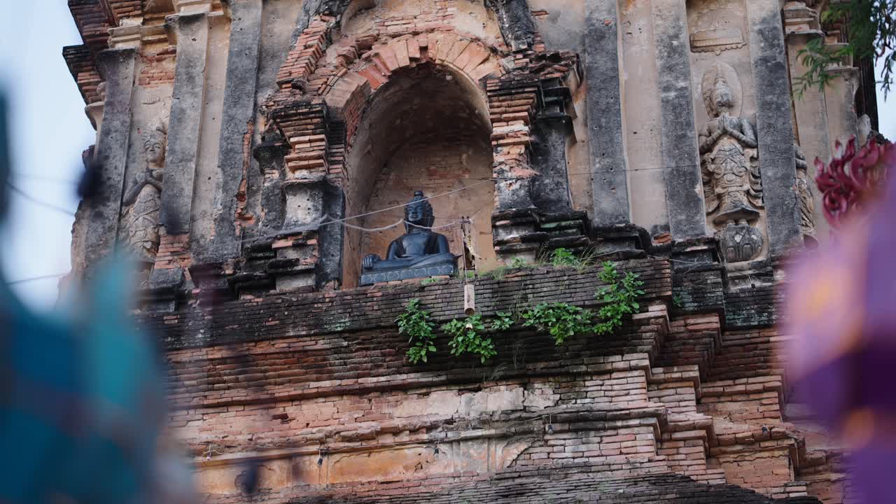 Ancient Buddhist Temple Ruins in Thailand