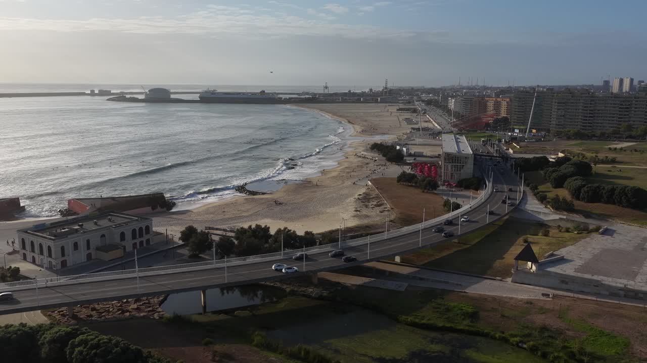 Cars riding on the road