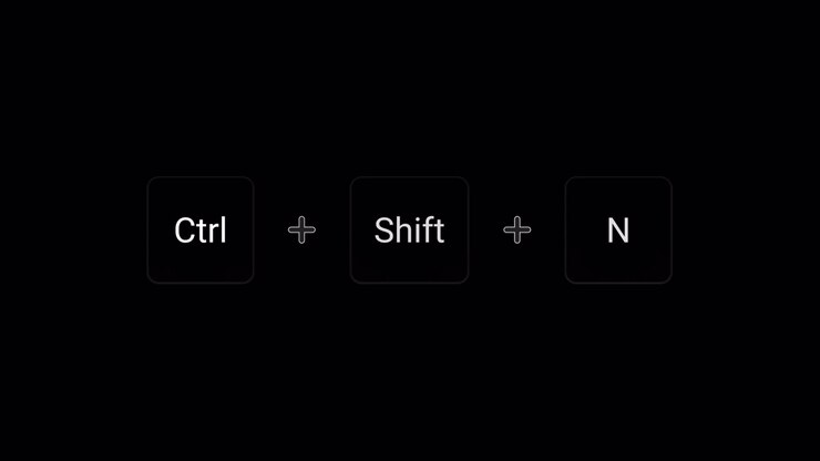 Click Ctrl Shift N New Folder Popup