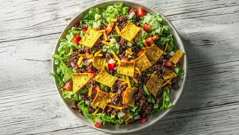 receta de ensalada de taco