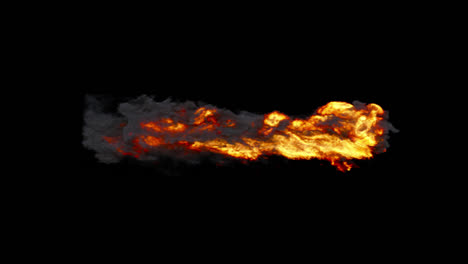 efecto de fuego abstracto