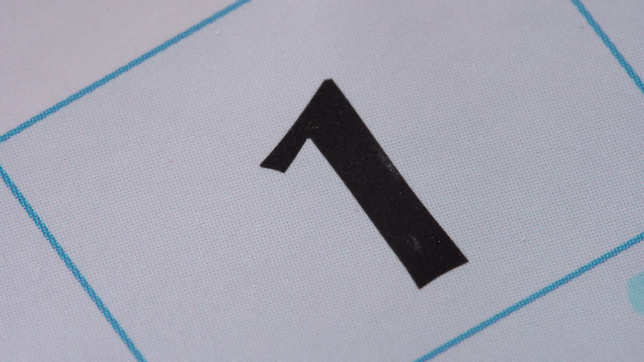 달력에서 날짜를 빨간 마커로 표시하는 것