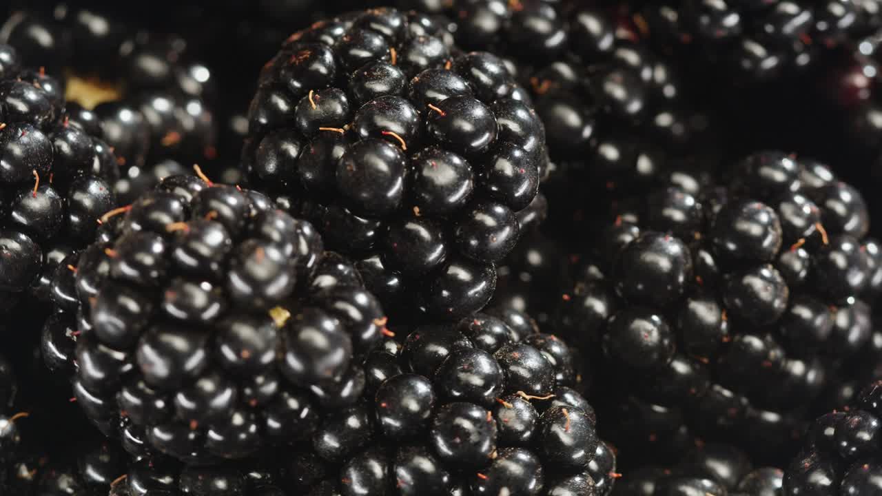 블랙베리의 클로즈업