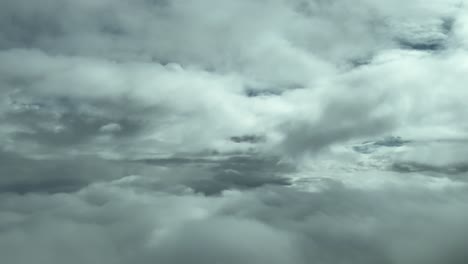 cloudscape from above