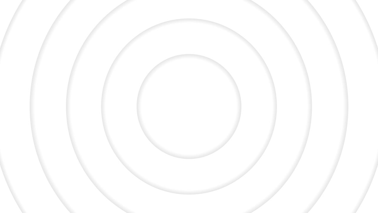 vdo movimiento abstracto círculo fondo blanco limpio