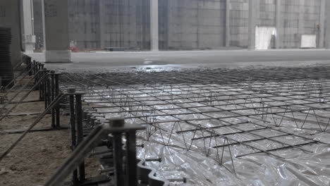 reinforced concrete floor slab construction