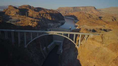 aerial view of the hoover dam 6