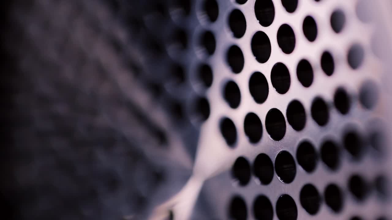 구이 린 금속 그레이트의 클로즈업