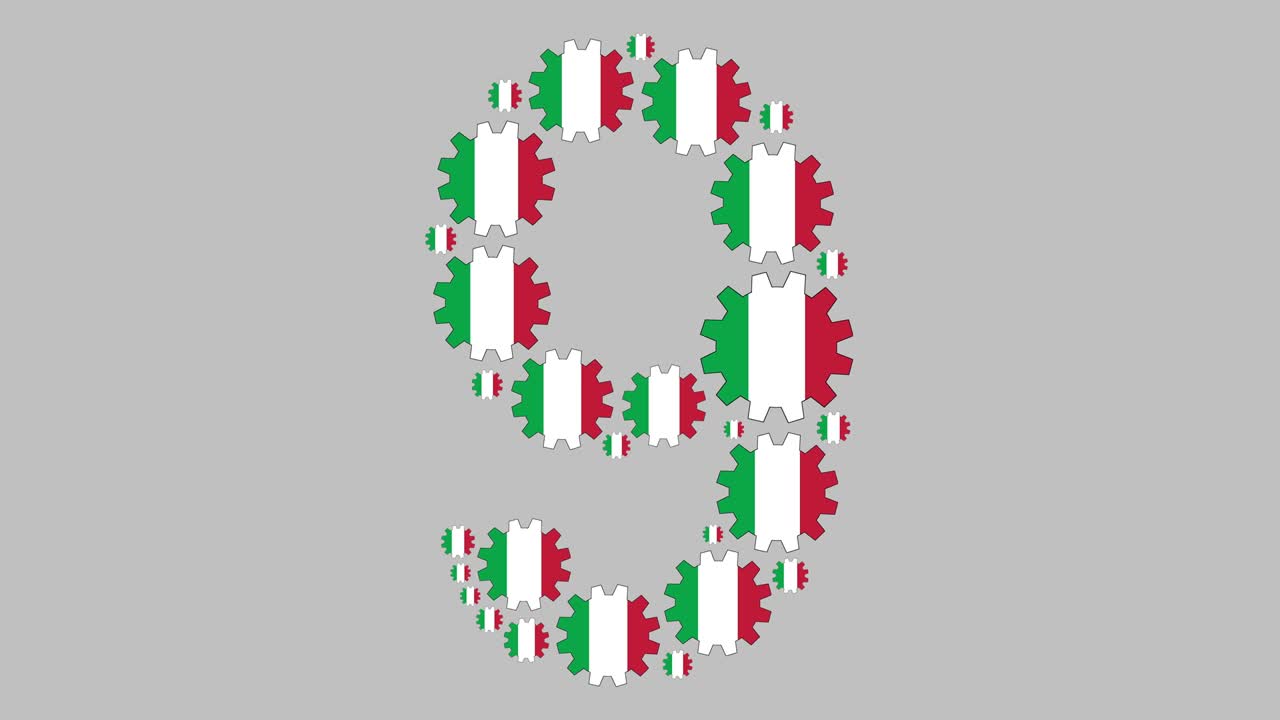 이탈리아의 숫자 9