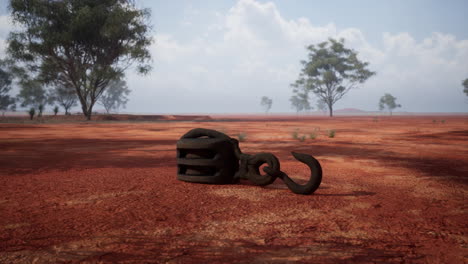 rusty hook in the outback