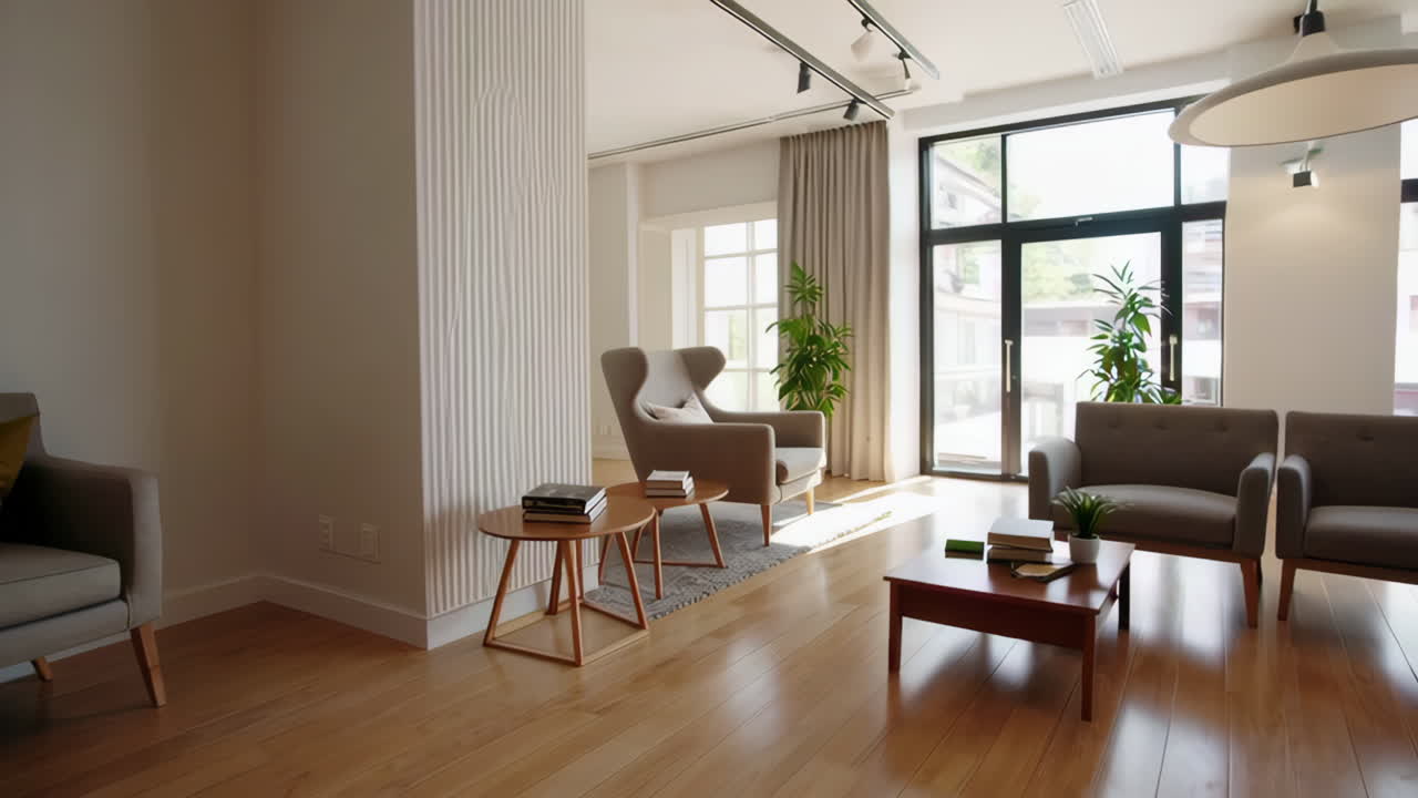 Modern and Cozy Living Room Interior