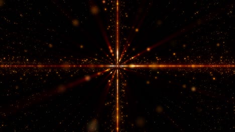 abstract particle futuristic cross structure line dot motion