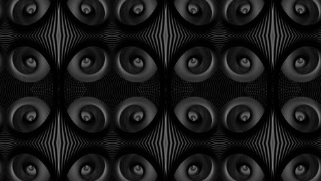 looped abstract symmetrical background, 3d elements light up like bulbs with multicolor neon light. bg for show or events, exhibitions, festivals or concerts, music videos, vj loop for night clubs.