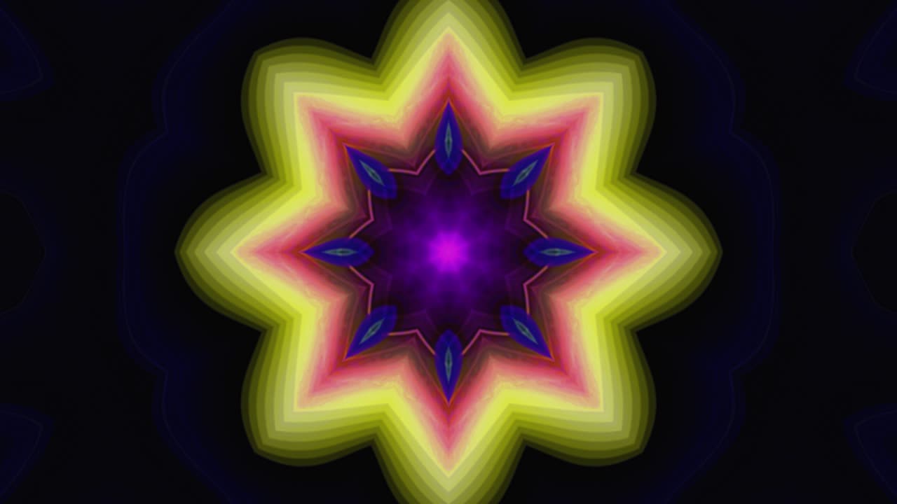 Animazione astratta, Sfondo liquido, Bellissimo filmato di pittura digitale, Filmato di sfondo astratto, Video stock di animazione caleidoscopica.