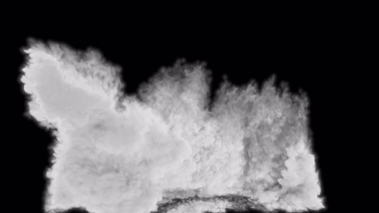 추상 연기 구름