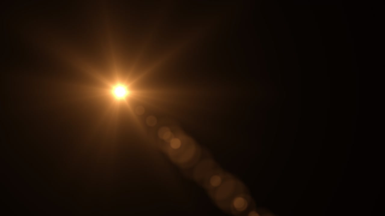 광학 렌즈 플레어 전환