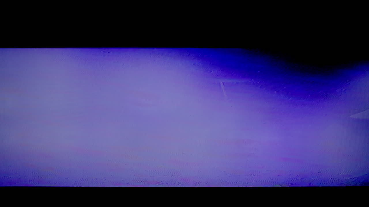 Real recordings of VHS weak signal glitches overlay