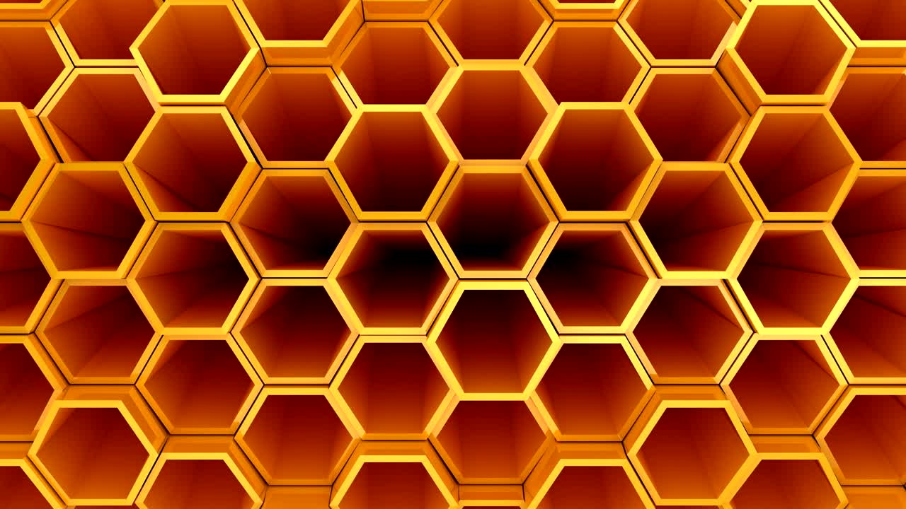Background of Hexagons