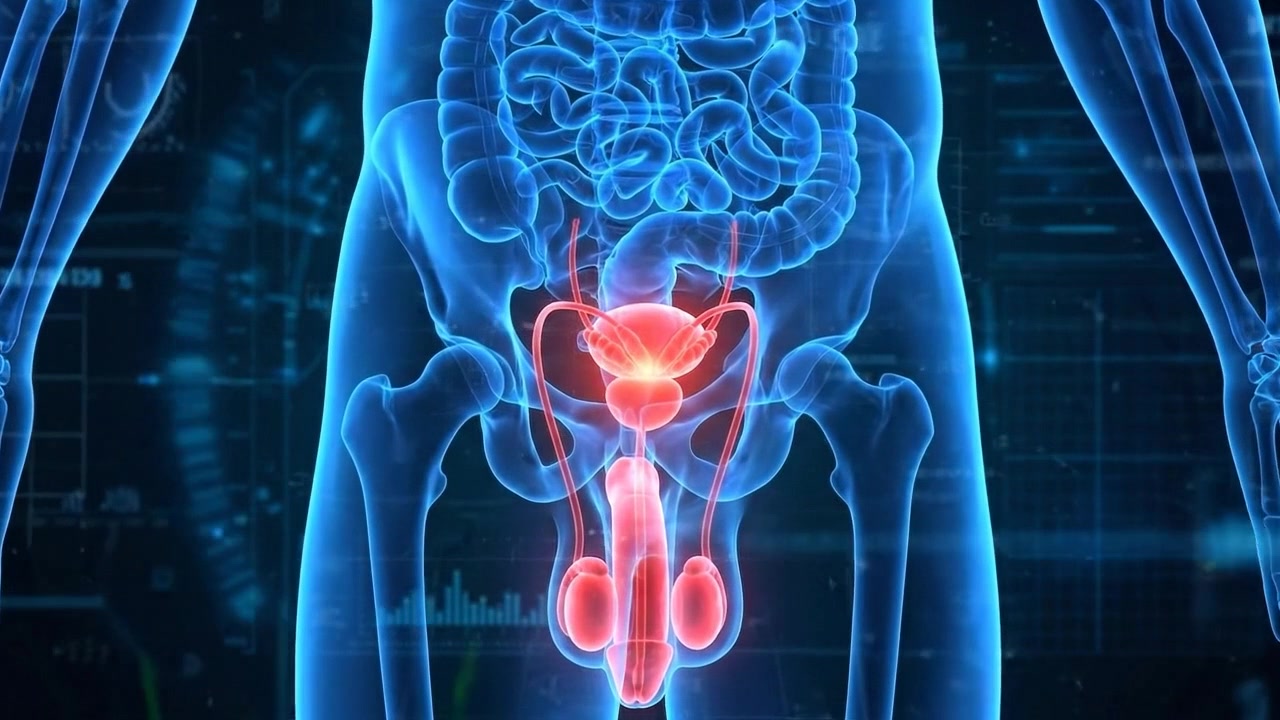 Medical visualization of human urinary system