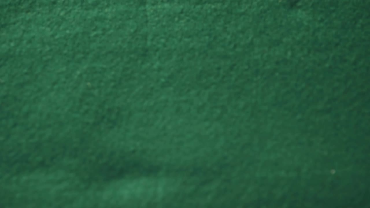 Digital snowfall starting felt tree ornaments entering settling nudging and forming festive display