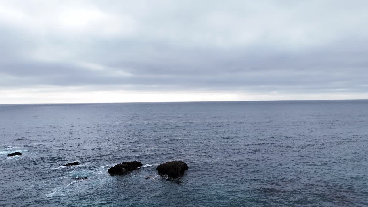 shore of the whale beach, commune of la ligua, valparaiso region, country of chile