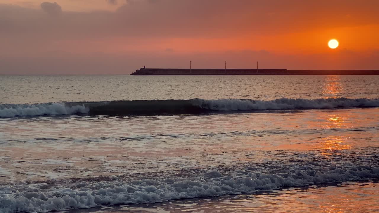 Sunset at the Beach Pier