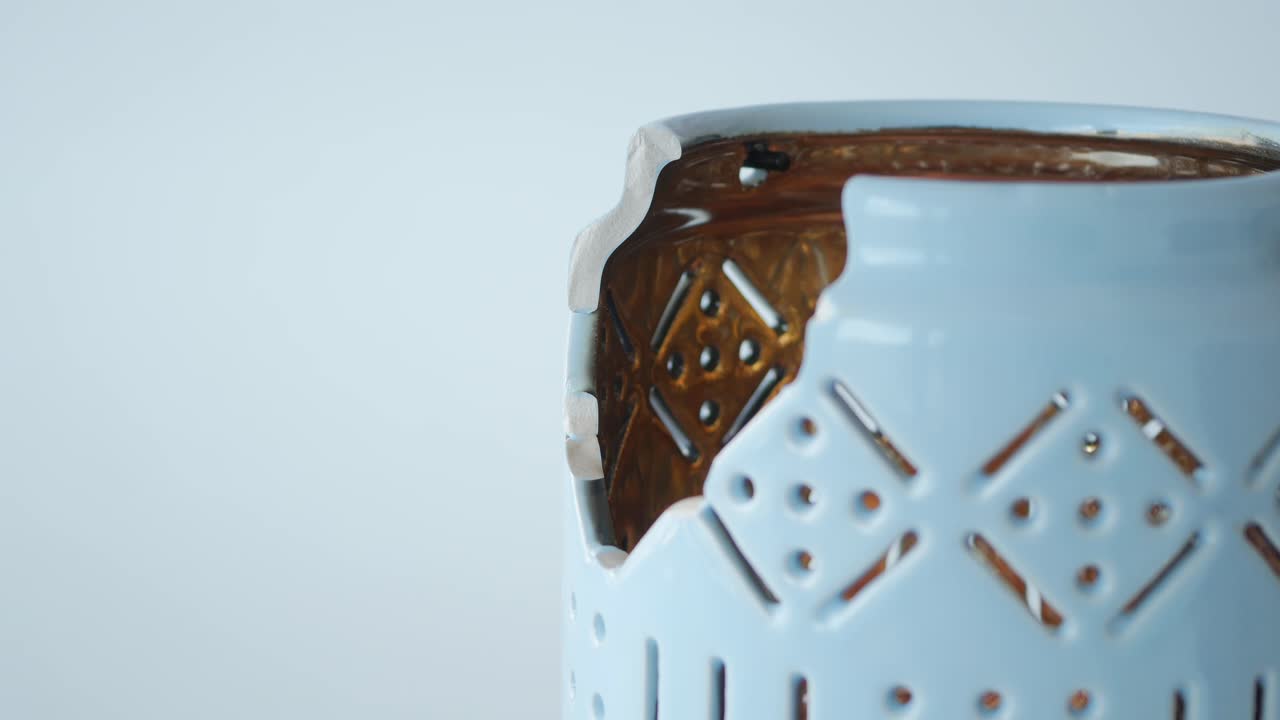 Repairing a Broken Ceramic Vase with Glue