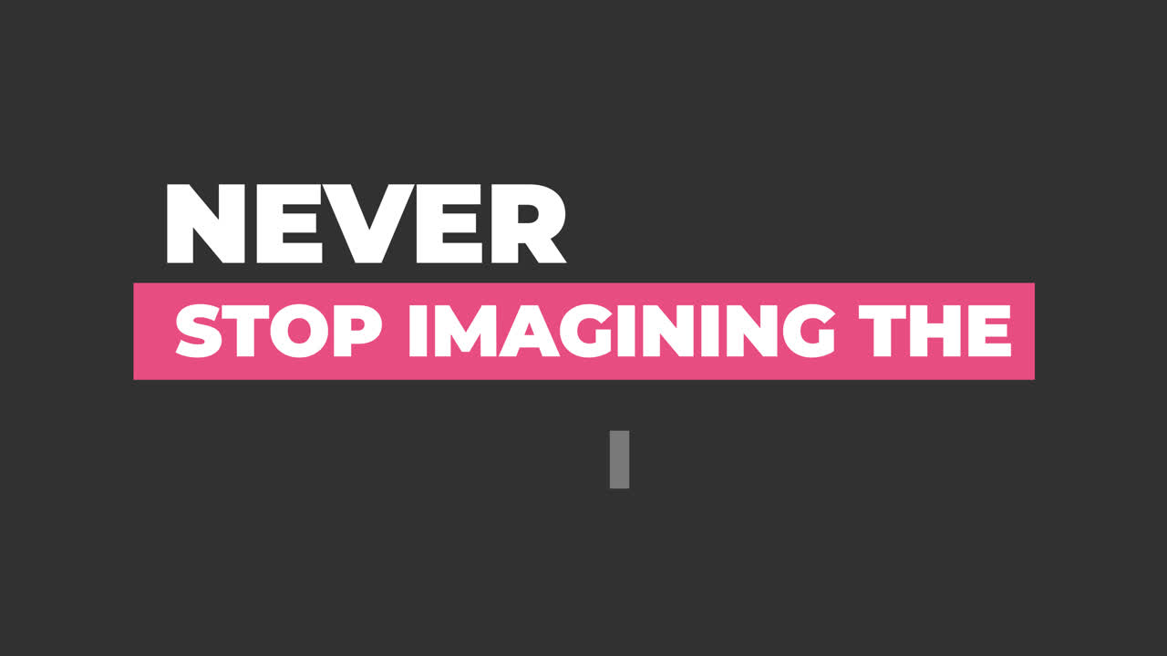 Never Stop Imagining The Impossible - Motivational Quote