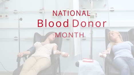 animación del mes nacional de donantes de sangre entre las pacientes caucásicas